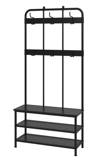 Coat rack + shoe rack 3
