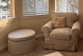 Large ottoman/table with storage 2