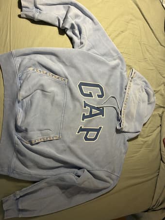 Light blue Gap Hoodie + Polo Shirt 1