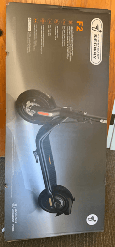 Segway F2 Electric Scooter (like new) + kryptonite lock & cable 1