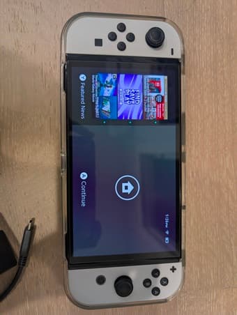 Nintendo Switch OLED Model + acessories - 64GB - White 2