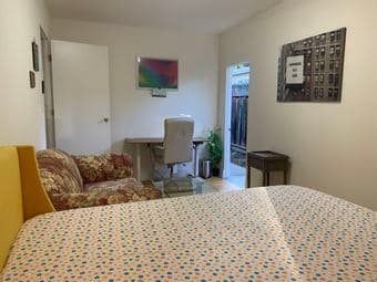 Two studio-style furnished bedrooms near Mountain View Caltrain 2